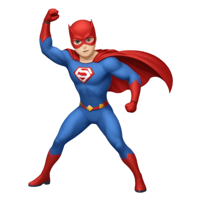 süper insan sticker