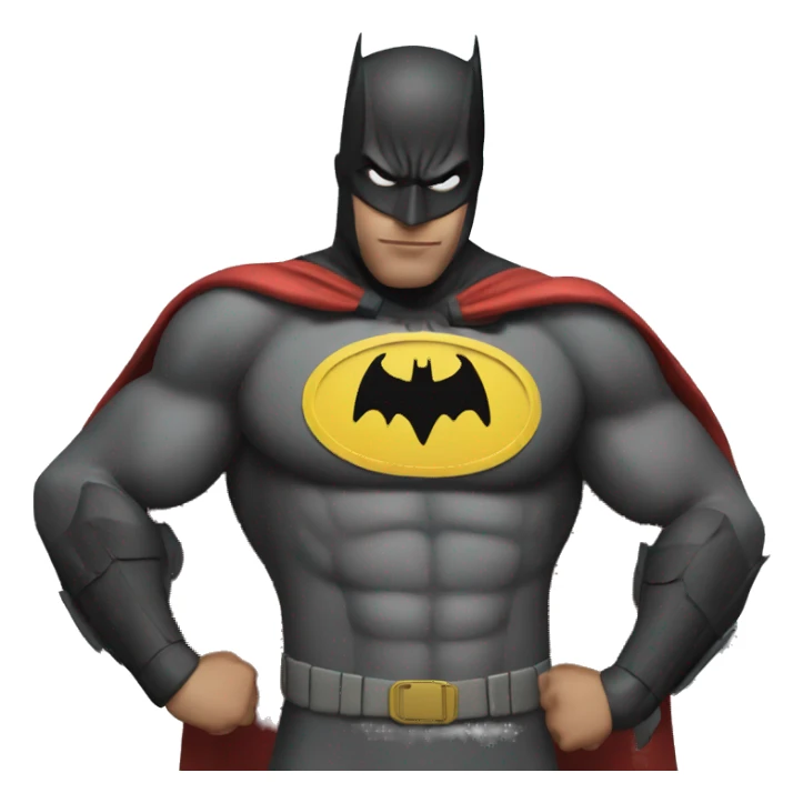 Batman as spider man sticker