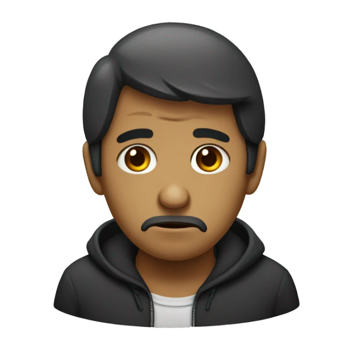 calimero triste sticker