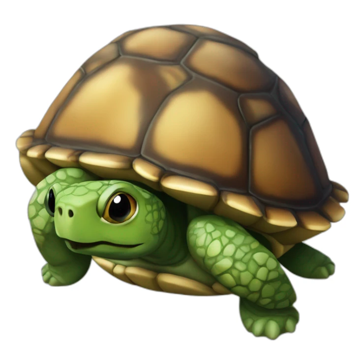 Macro avec une tortue 🐢 sticker