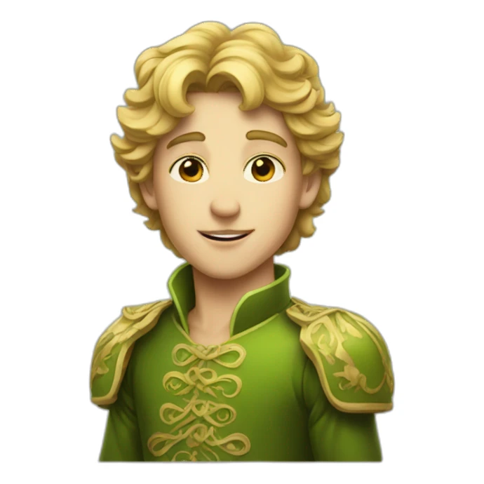 young apple prince sticker