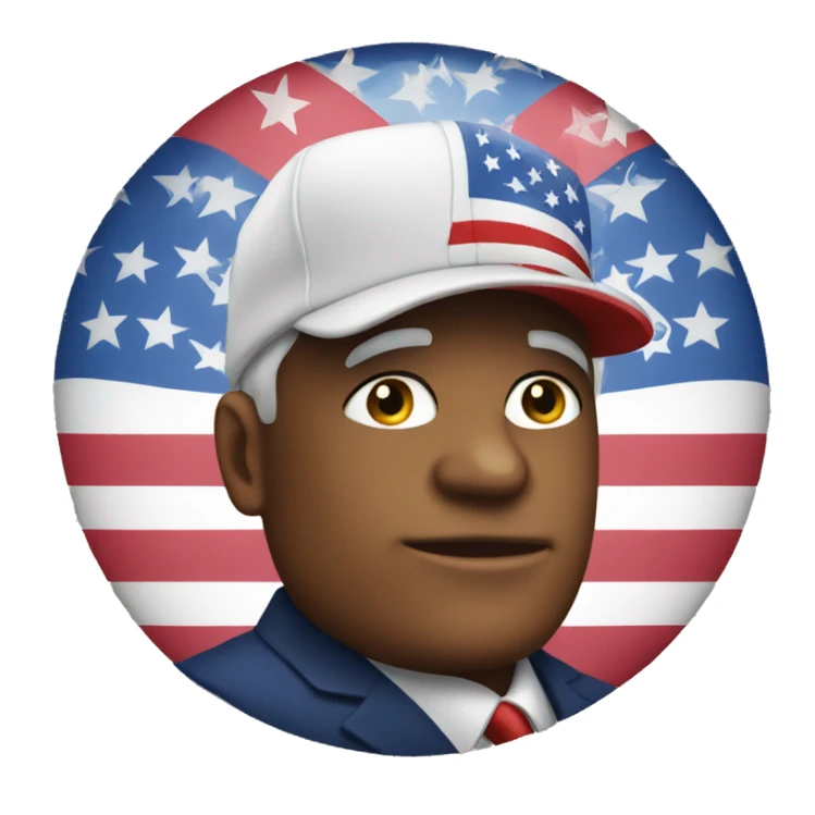 make America great again hat  sticker