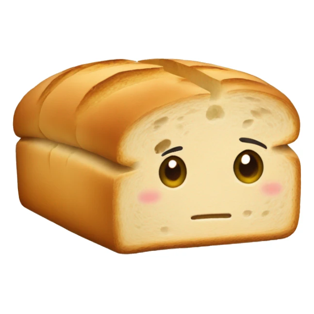 A Piece of bread  sticker
