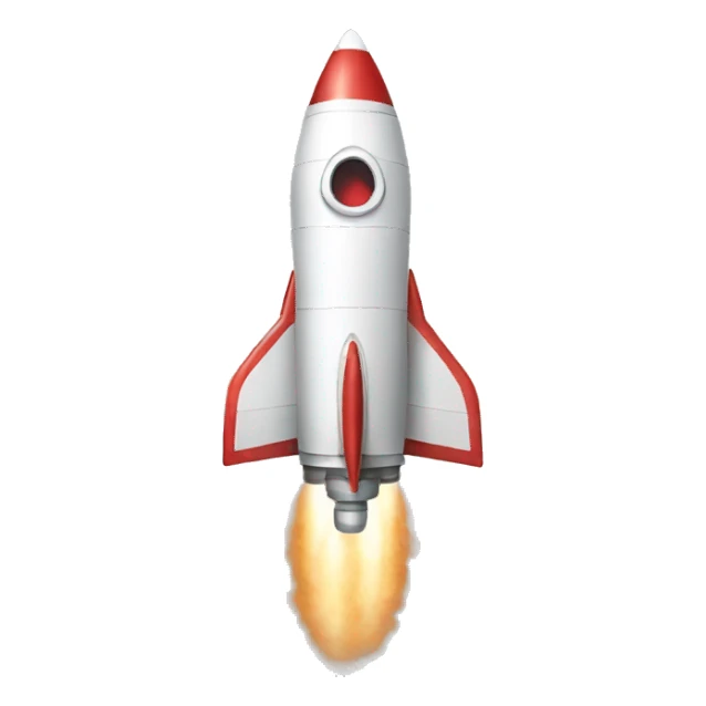 Rocket sticker