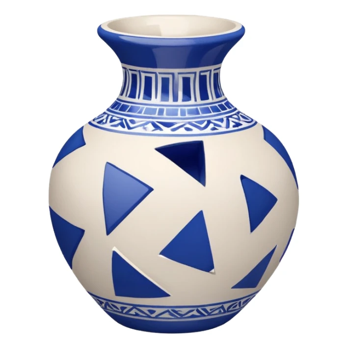 broken vase because of the ball sticker