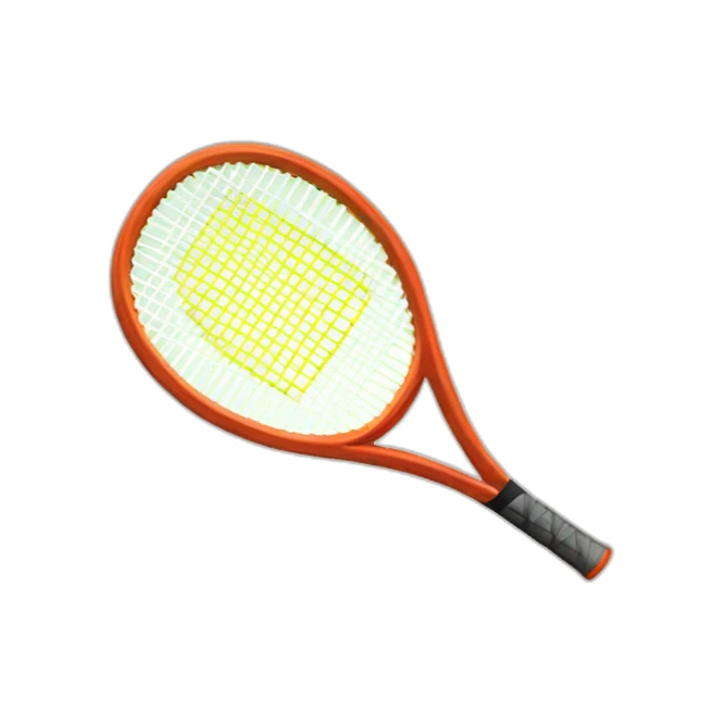Raquette de tennis sticker