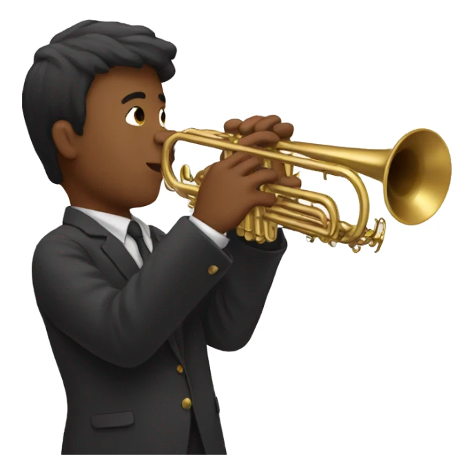 trumpet sticker