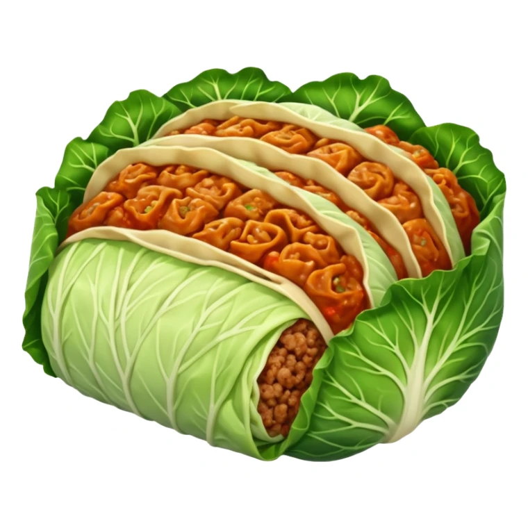 Cabbage roll sticker