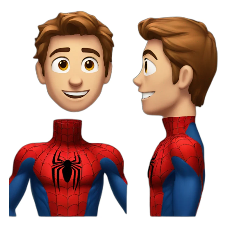 spider-man facr sticker