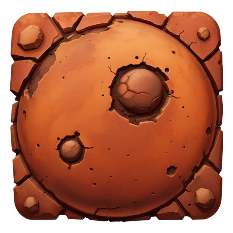 red planet Mars sticker