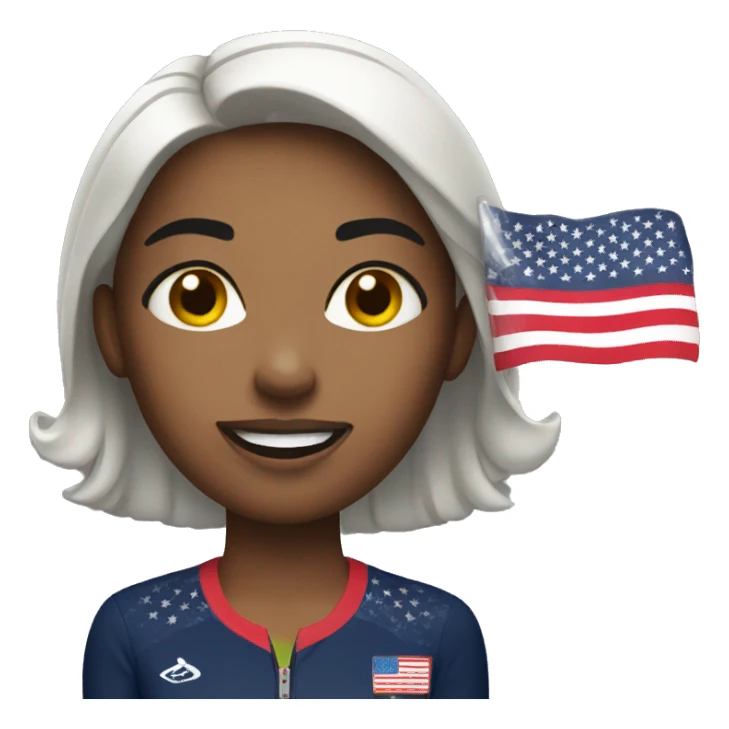 USA Olympic woman  sticker