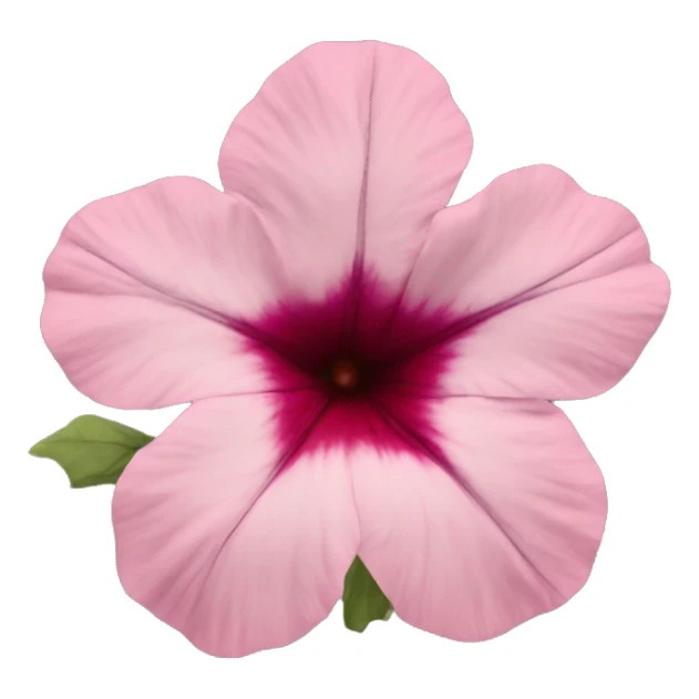 red petunia hybrid sticker