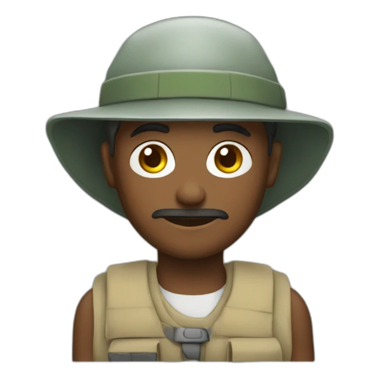 Man who support etoile du sahel sticker