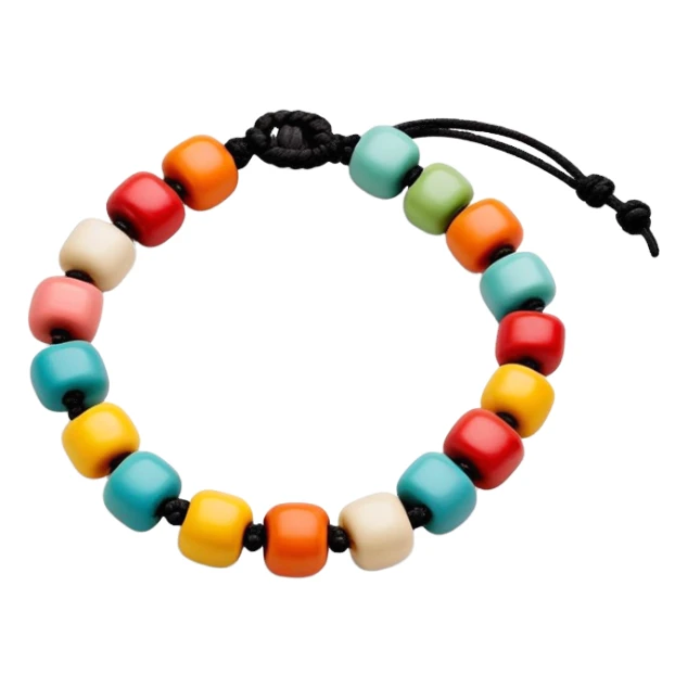 Clay bead Bracelet  sticker