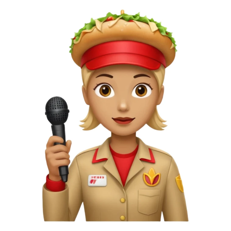 drive thru employe sticker