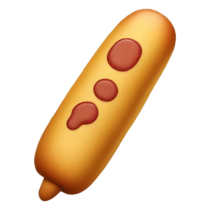 corn dog sticker