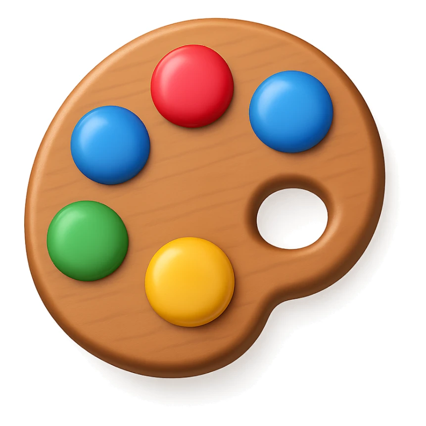 {
  "title": "3D Skeuomorphic Emoji Icon Schema",
  "type": "object",
  "properties": {
    "object": {
      "type": "string",
      "description": "Name of the object to be represented (e.g., 'money bag', 'camera', 'pizza')."
    },
    "style": {
      "type": "string",
      "enum": ["3D skeuomorphic emoji"],
      "description": "Visual style to be used for rendering."
    },
    "materials": {
      "type": "object",
      "properties": {
        "base": {
          "type": "string",
          "description": "Primary material texture, e.g., 'smooth cloth', 'metallic', 'plastic'."
        },
        "details": {
          "type": "array",
          "items": { "type": "string" },
          "description": "Secondary materials or embellishments (e.g., rope, buttons, stitching)."
        }
      }
    },
    "colors": {
      "type": "object",
      "properties": {
        "baseColor": {
          "type": "string",
          "description": "Main color of the object (e.g., '#F5DEB3' for a beige sack)."
        },
        "accentColors": {
          "type": "array",
          "items": { "type": "string" },
          "description": "Accent or highlight colors (e.g., yellow for dollar sign)."
        }
      }
    },
    "lighting": {
      "type": "object",
      "properties": {
        "type": {
          "type": "string",
          "enum": ["soft", "ambient", "studio"],
          "description": "Lighting type used to shade and define volume."
        },
        "shadows": {
          "type": "boolean",
          "description": "Indicates if soft drop shadows are used."
        }
      }
    },
    "geometry": {
      "type": "object",
      "properties": {
        "dimensionality": {
          "type": "string",
          "enum": ["3D"],
          "description": "Indicates that object is rendered in 3D."
        },
        "roundedEdges": {
          "type": "boolean",
          "description": "Indicates if object has smooth, rounded edges."
        }
      }
    },
    "expression": {
      "type": "string",
      "enum": ["playful", "realistic", "friendly"],
      "description": "Overall emotional tone of the icon."
    },
    "background": {
      "type": "string",
      "enum": ["transparent", "white", "gradient"],
      "description": "Background type for the rendered emoji."
    }
  },
  "required": ["object", "style", "materials", "colors", "lighting", "geometry", "expression", "background"]
}

color palette sticker