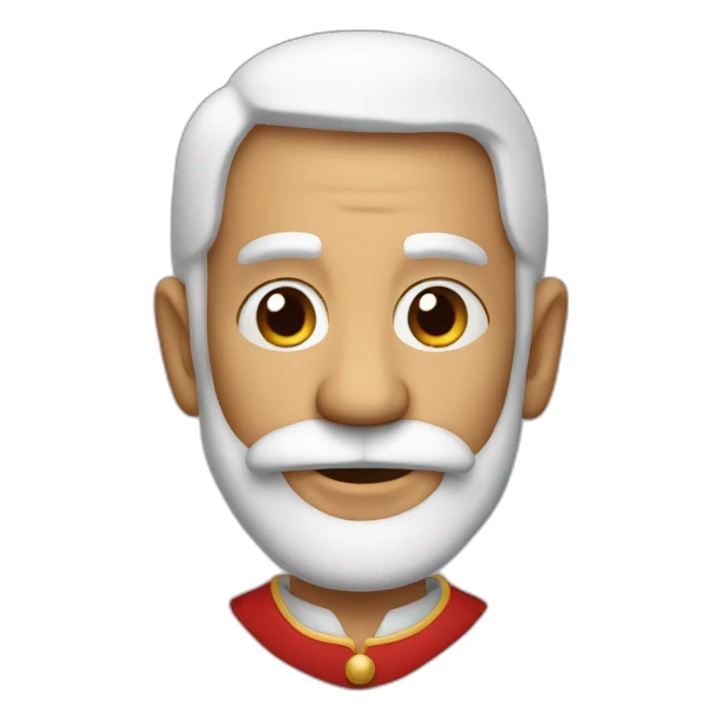 Père Noël rouge sticker