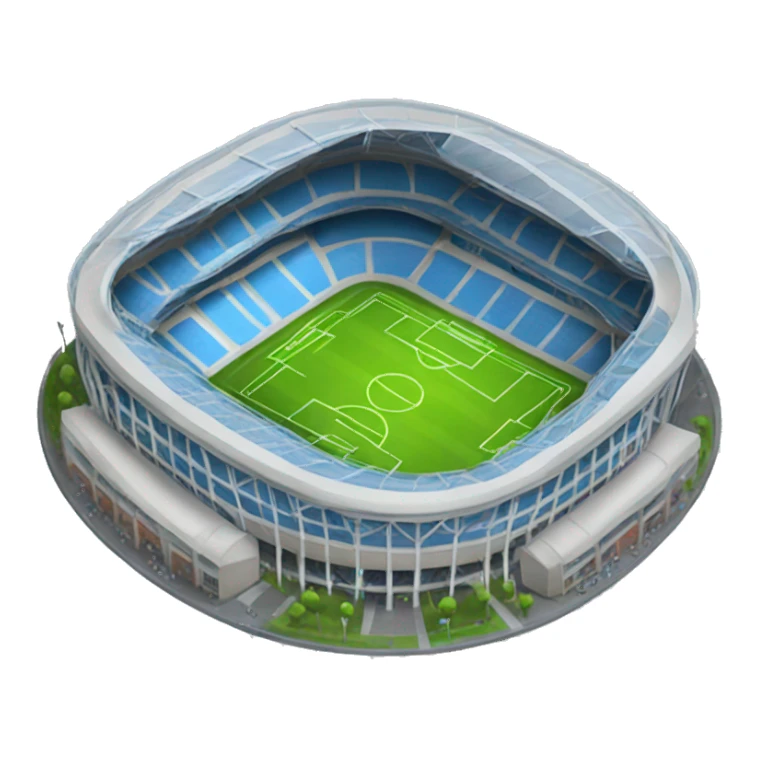 Soccer stadium sticker