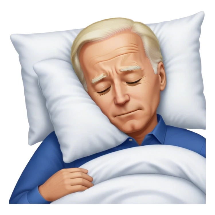 cUTE Joe Biden sleeping sticker