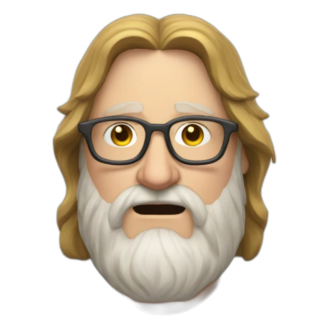 gabe newell jesus sticker