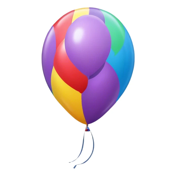 Giant balloon sticker