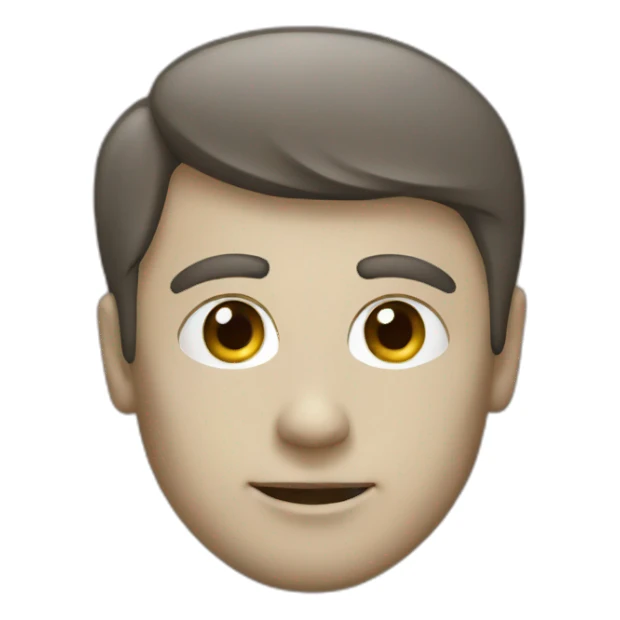 AI emojis logo sticker