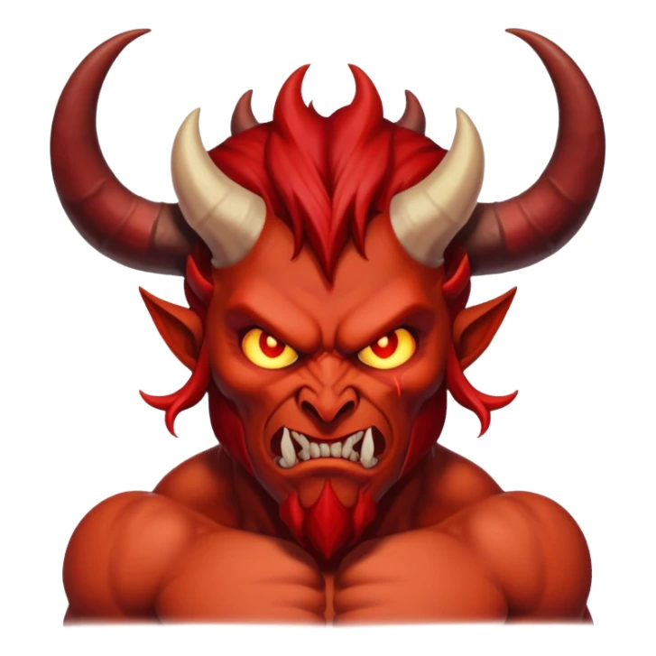 Diablo pensando  sticker