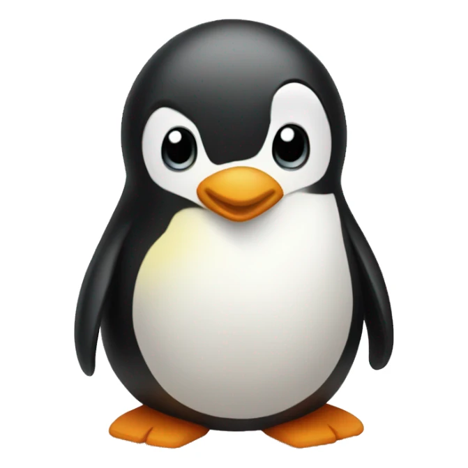 Love Pinguin Heart  sticker