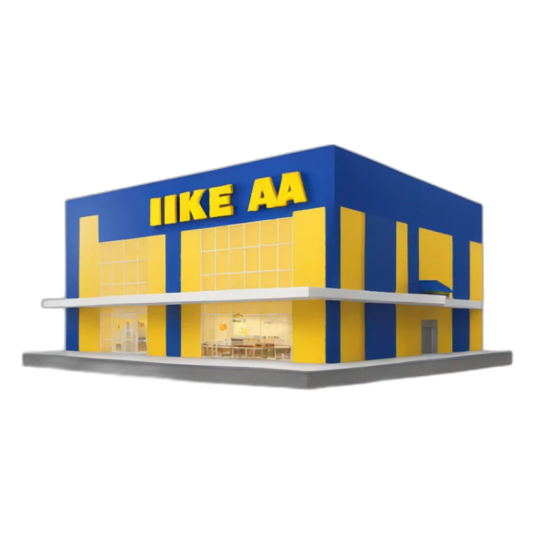 Ikea magasin sticker
