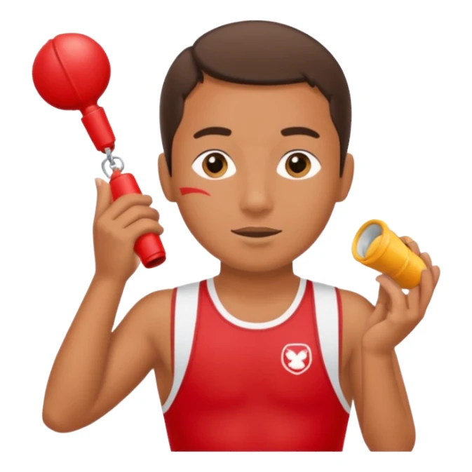 lifeguard with whistle sticker