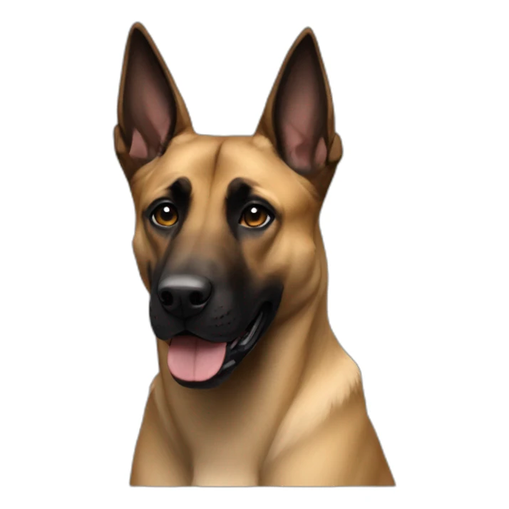 Perro belga malinois sticker