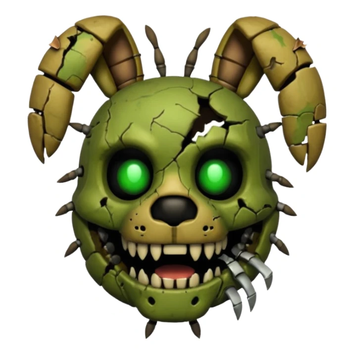 Spring trap fnaf 3 more like the actual one sticker