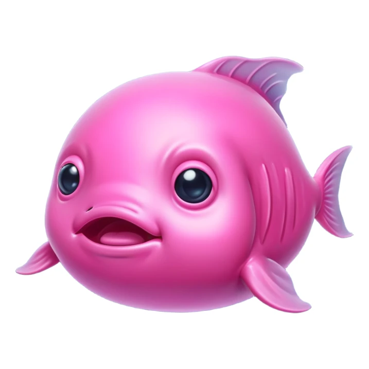 Blob fish sticker