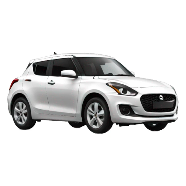 White swift car sticker