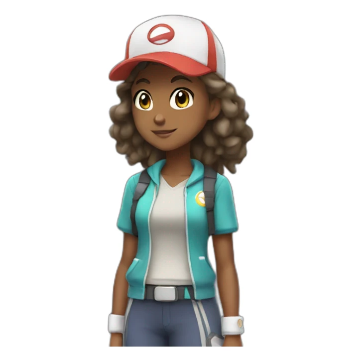 Serena Pokemon Trainer sticker