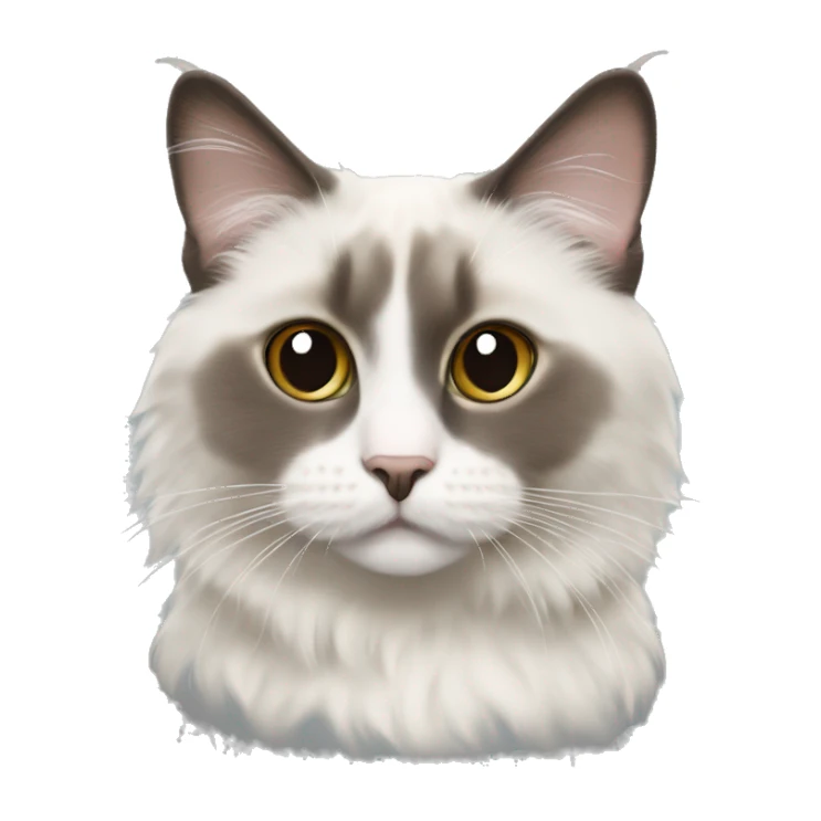 cat ragdoll￼￼￼ sticker