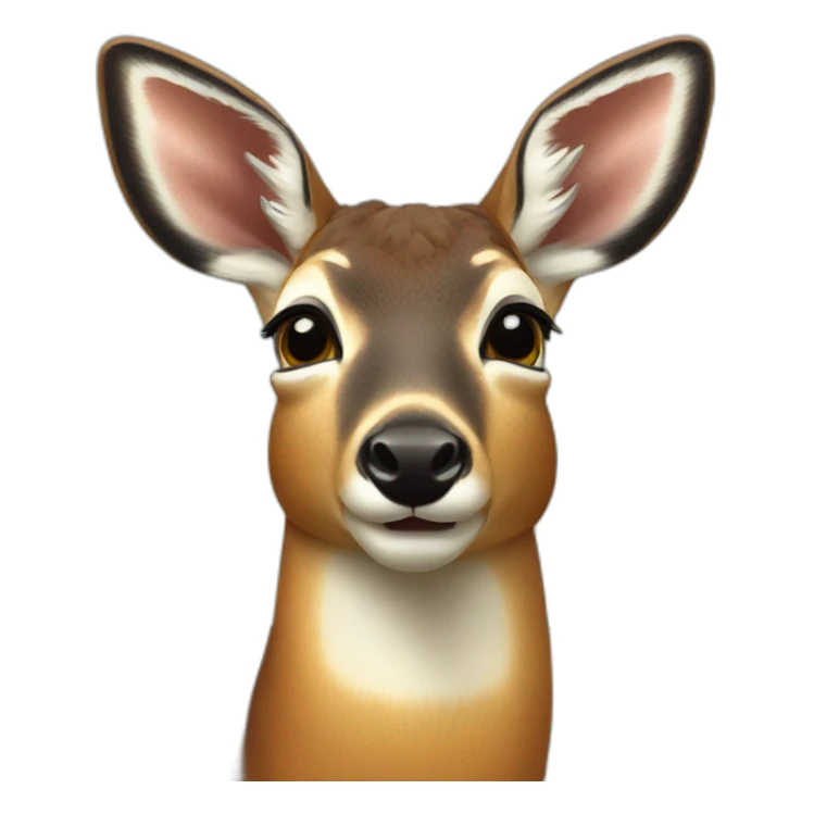roe deer sticker