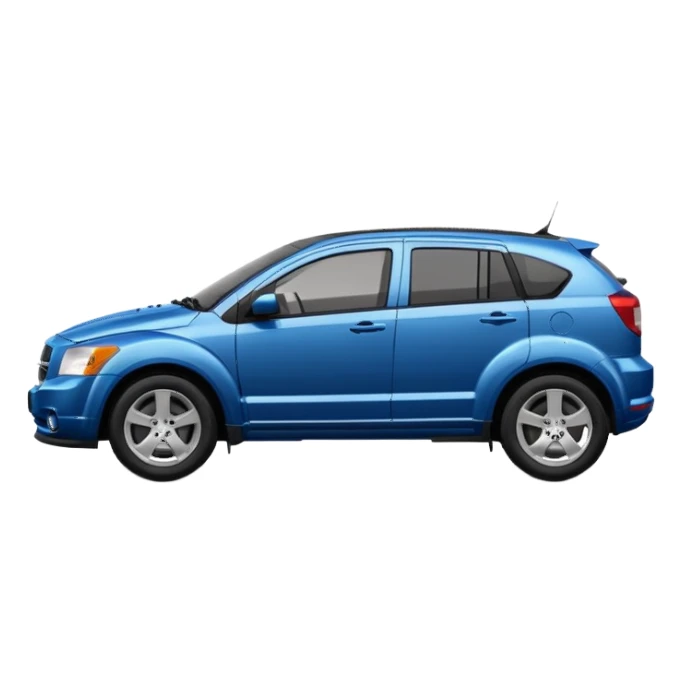 Dodge Caliber blue sticker