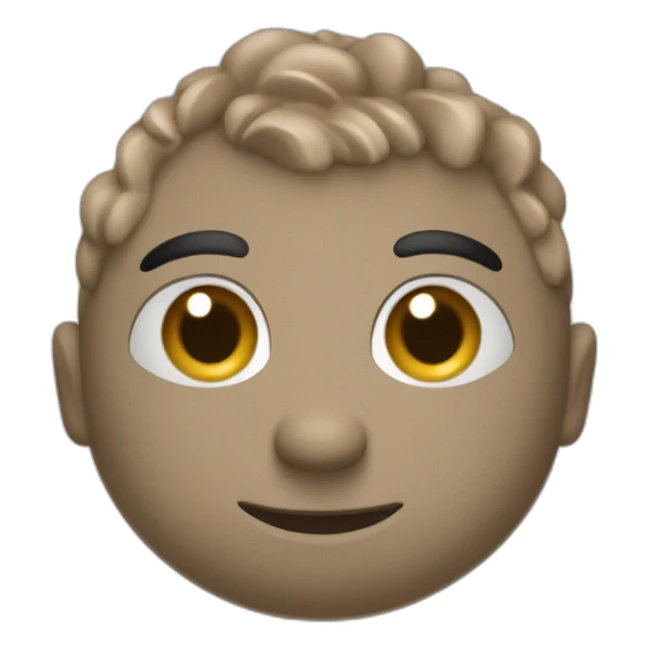 Caca qui joue au domino sticker