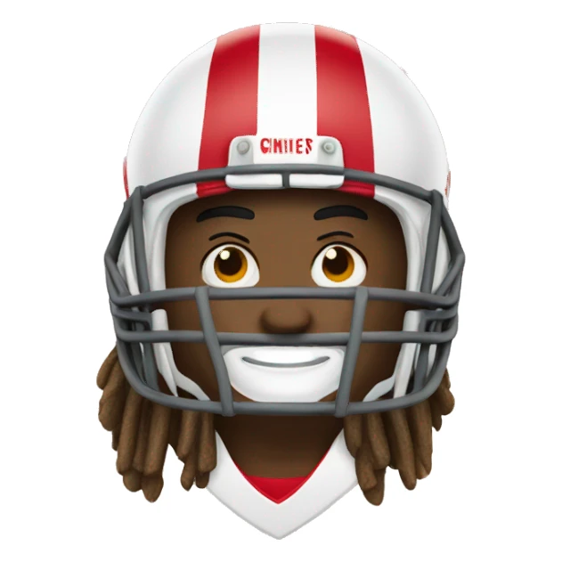 Chiefs football sticker