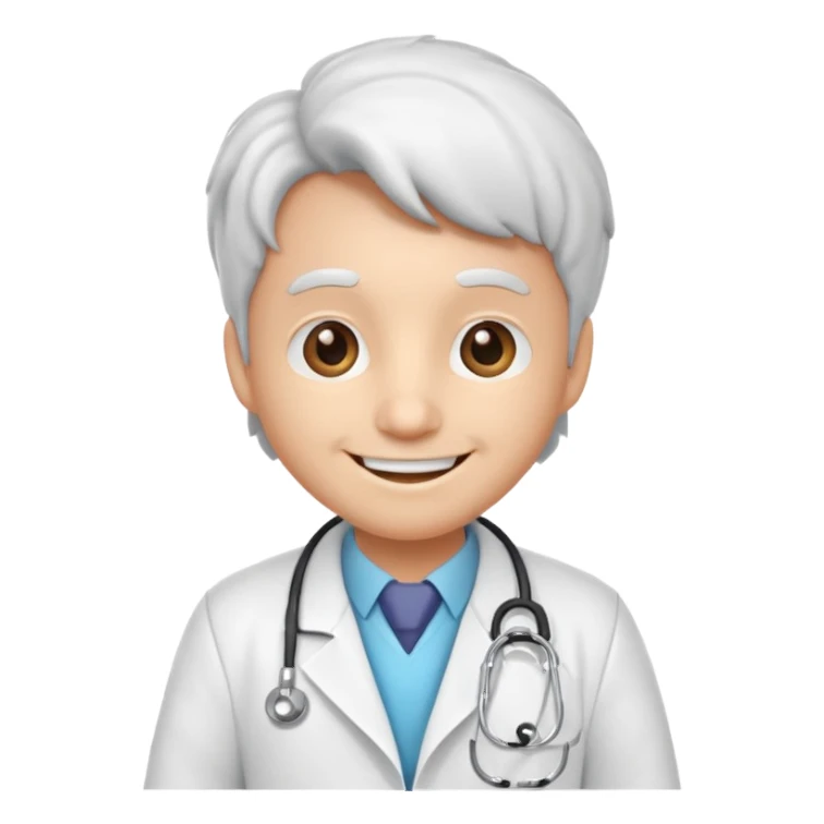 doctor mascot sticker