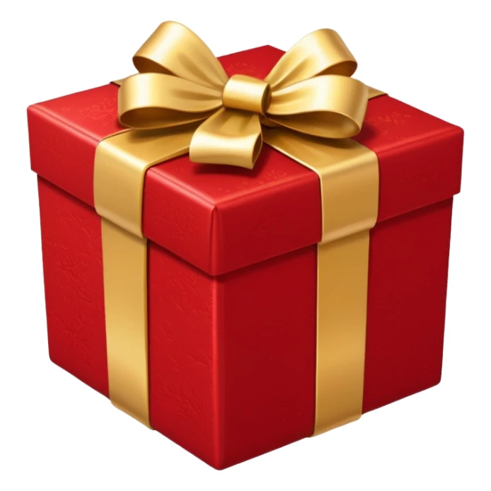 chrismas gift box sticker