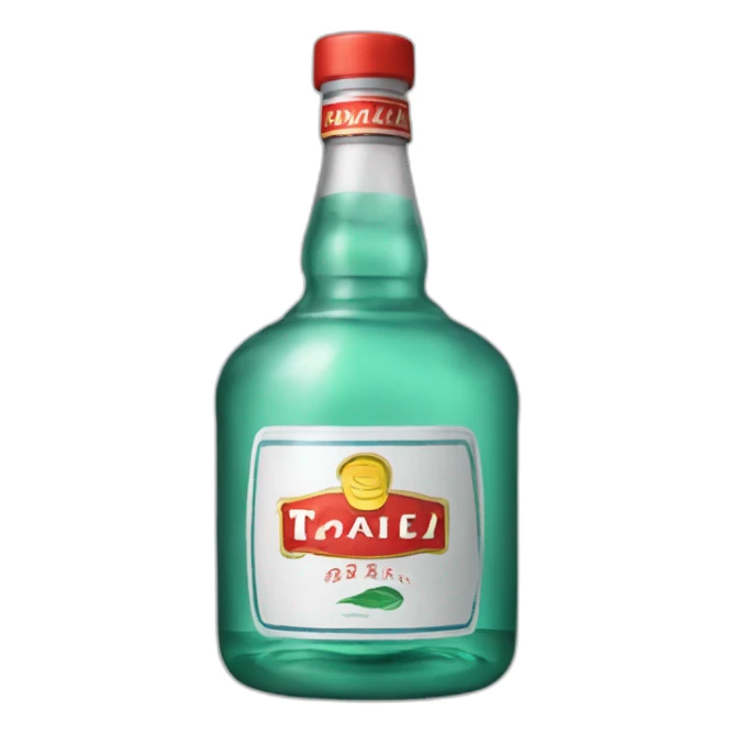 botella aguardiente sticker