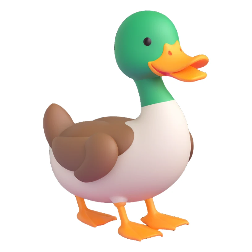 Duck sticker
