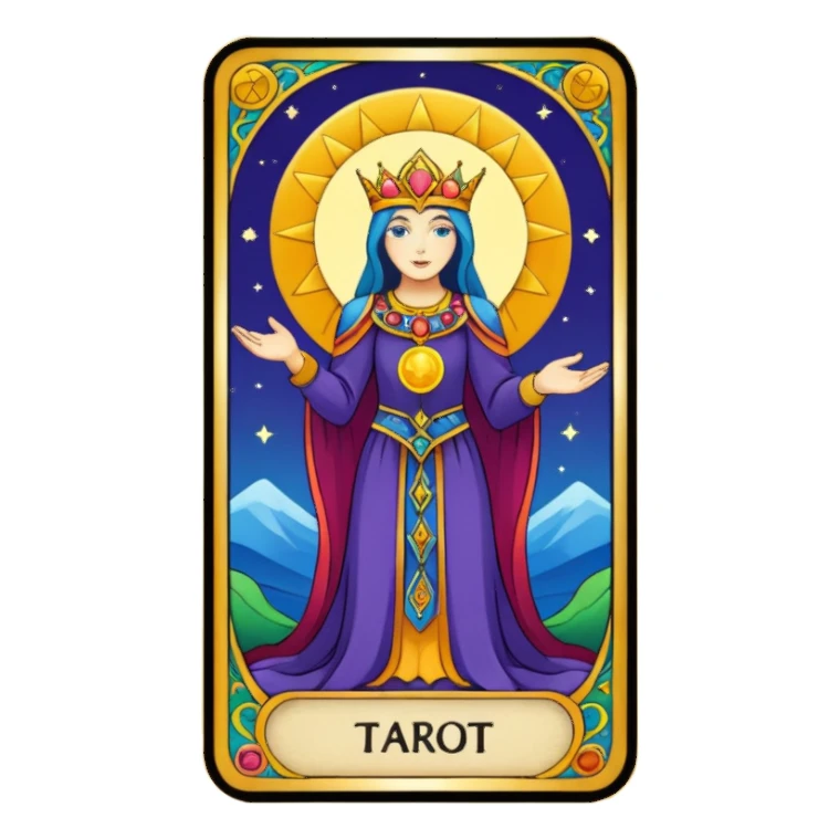Random tarot card that already exists  sticker