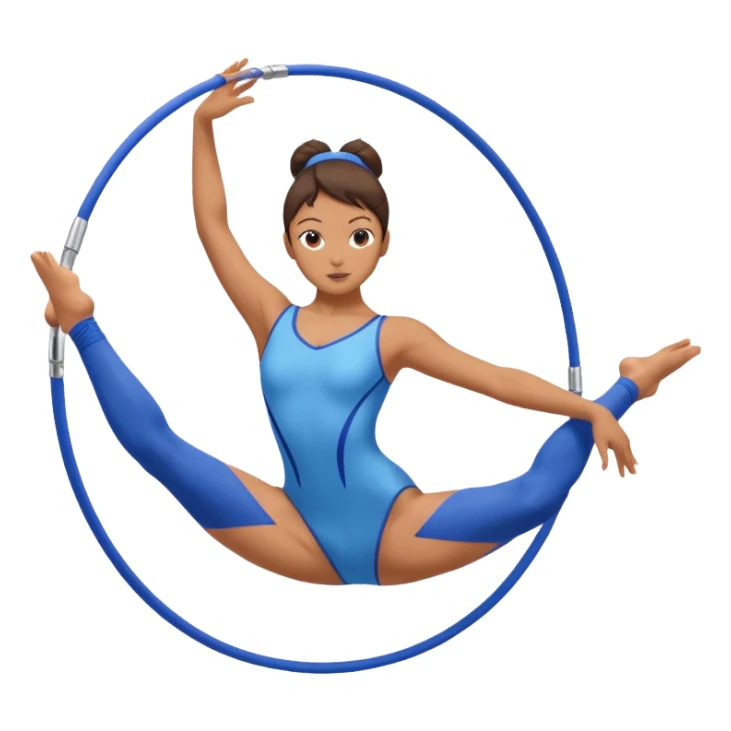 esame test compito verifica studiare danza aerea blu sticker