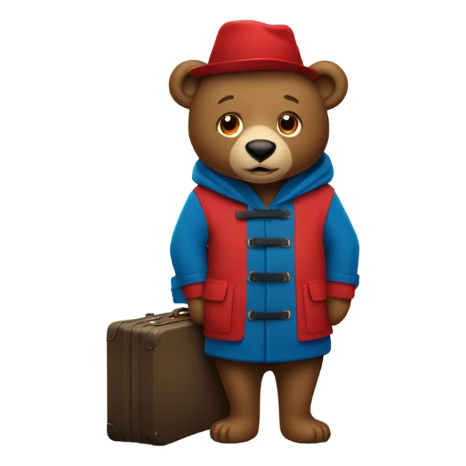 Paddington Bear sticker