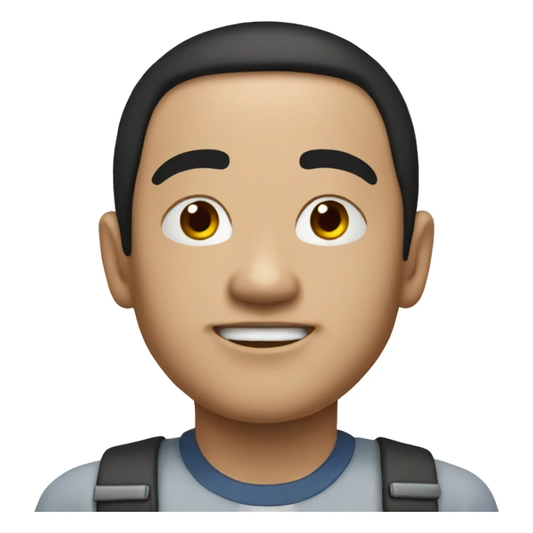 Chin tapak dam dam sticker