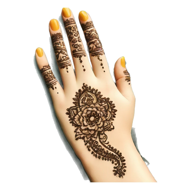 mehendi sticker